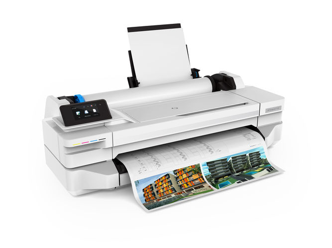 New HP Designjet T125 & T130 A1 Compact Printers