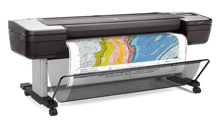 The HP DesignJet T1700 offers impeccable security among CAD printers