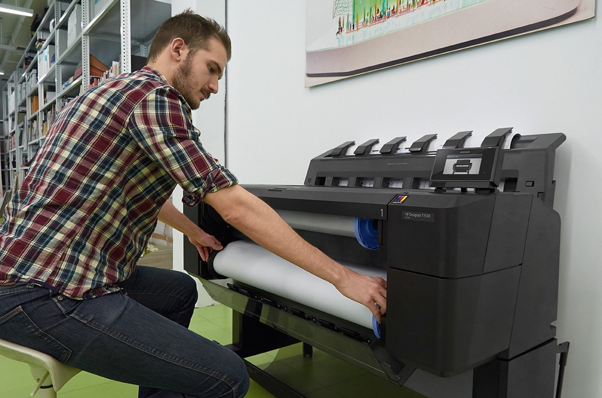 Maximise workgroup productivity and enterprise security with the HP DesignJet T1530