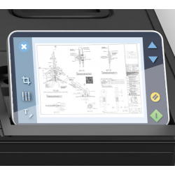 A2 Flatbed Scanner IQ FLEX  Contex - Scanner for Creativity and Careful Document Handling