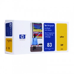 HP 83 C4963A Yellow Print Head + Cleaner