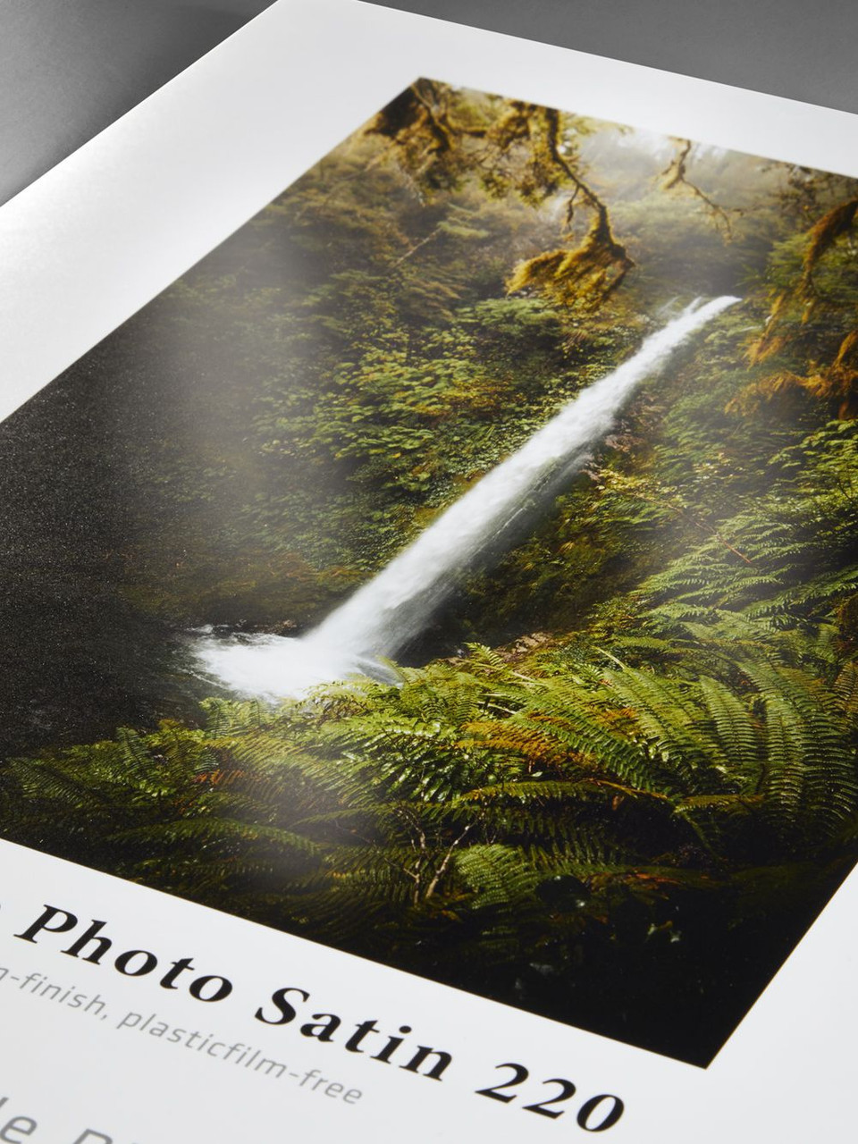 For a sustainable photo satin paper, consider our 220gsm Hahnemühle option