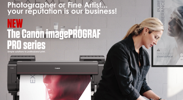 Canon’s new ImagePROGRAF PRO printers could be a godsend for graphic designers, photographic studios and many more buyers